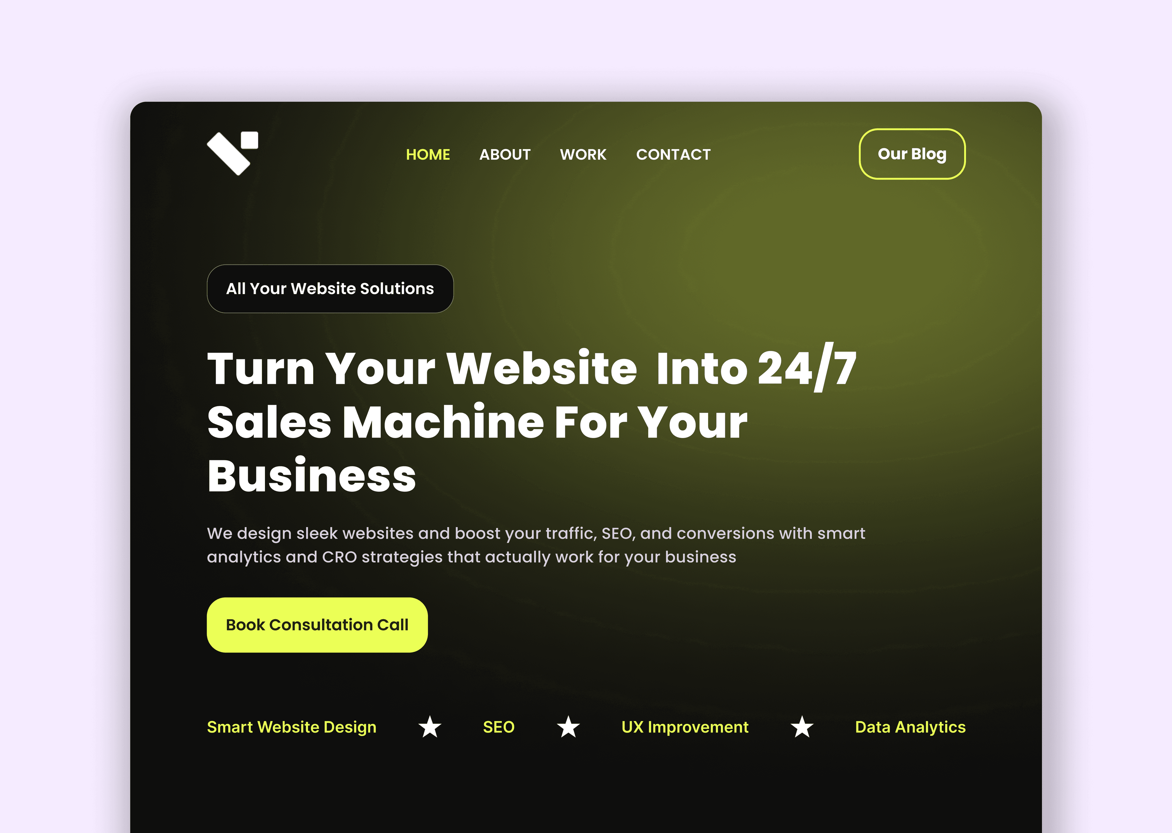 Web design project by Timilehin | web developer
